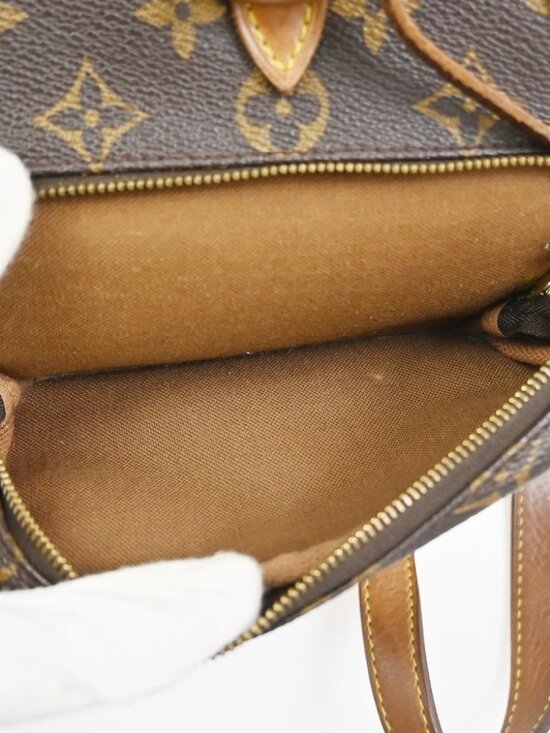 LOUIS VUITTON Montsouris MM Backpack Bag Monogram Leather Brown M51136 13CA842 main image 6